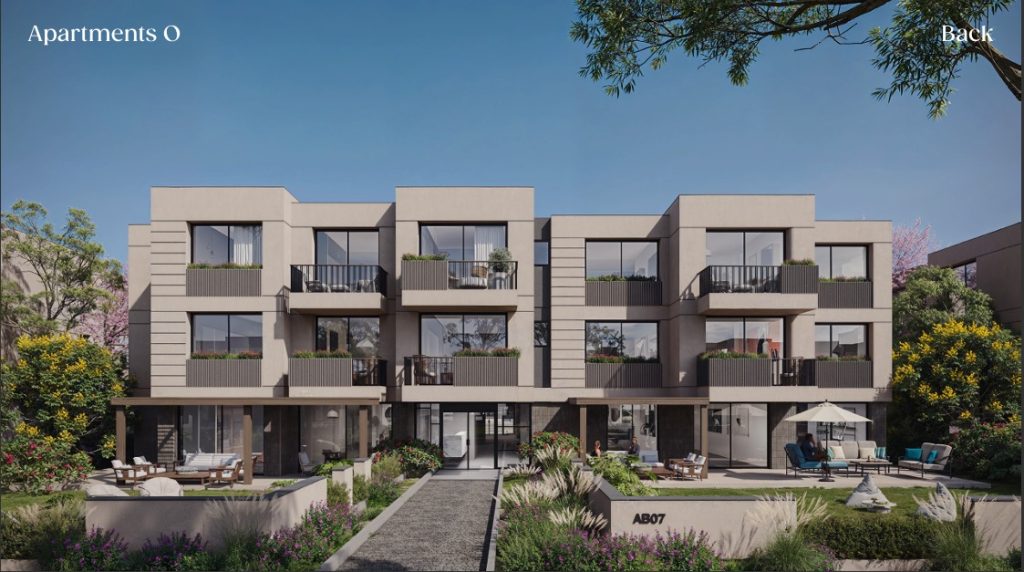 شقه 128 متر بحديقه خاصه في زايد الجديدة