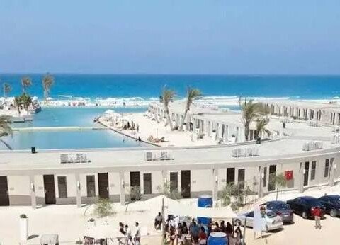 شاليه متشطب سوبر لوكس بالتكييفات علي اللاجون