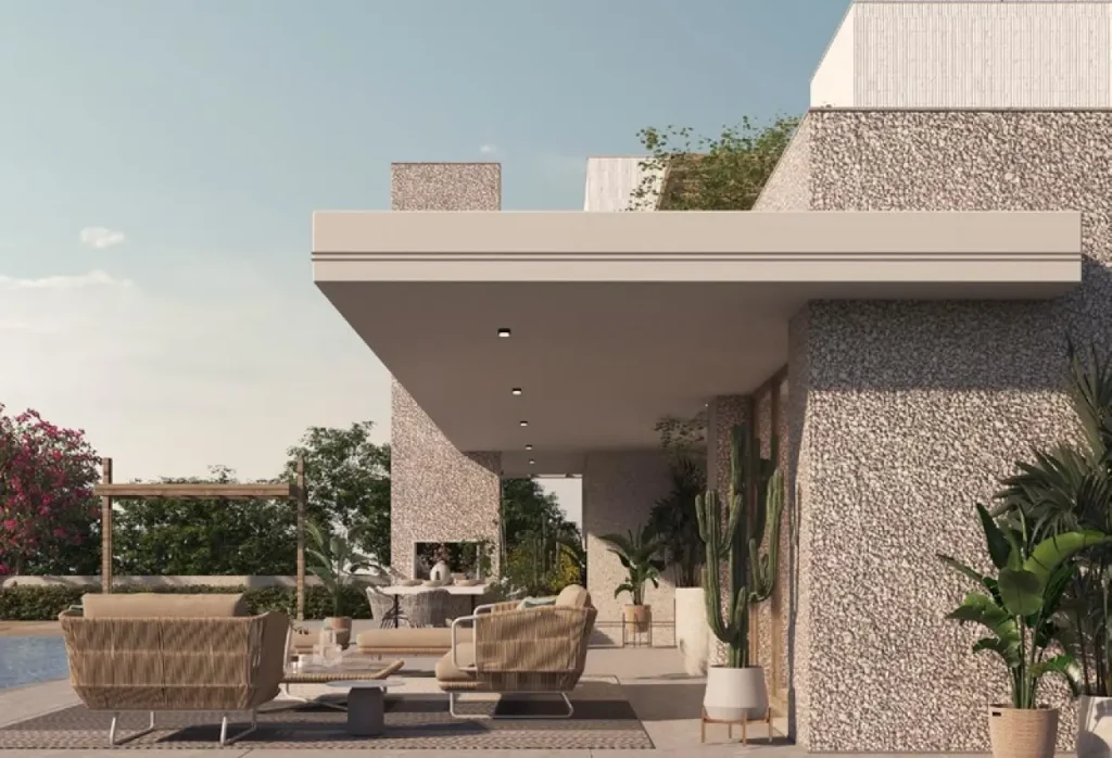 شاليه 141م للبيع في The Med – الساحل الشمالي