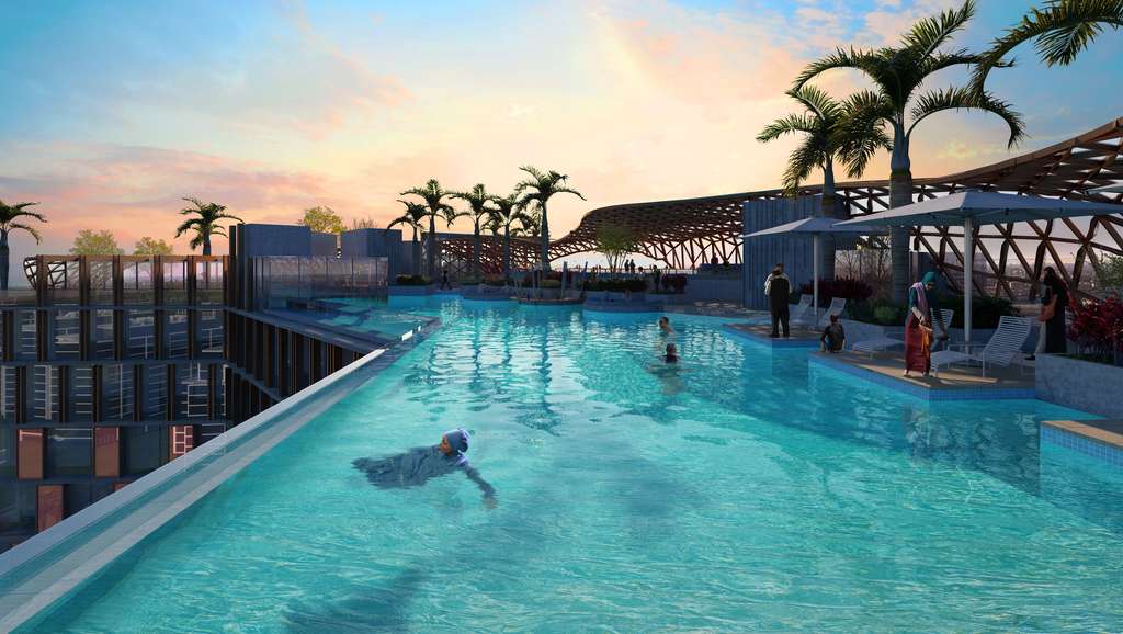 شقه فندقية 60 متر للبيع في داون تاون العاصمه