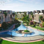 شقة متشطبة بالكامل في PX Palm Hills الشيخ زايد