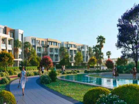 شقة 119م متشطبة بالكامل في PX Palm Hills الشيخ زايد