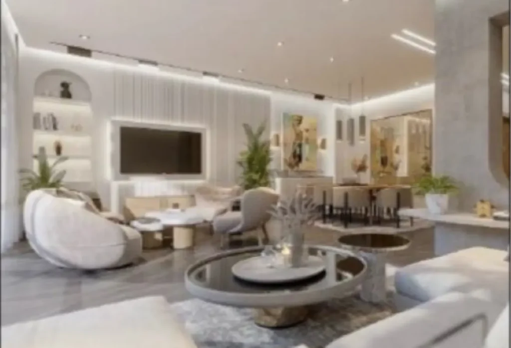 شقة متشطبة بالكامل في PX Palm Hills الشيخ زايد