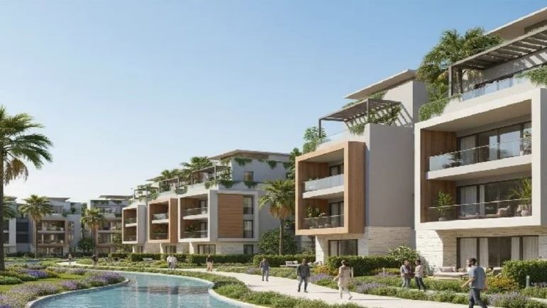 شقه144متر للبيع في مشروع روك يارد شيراتون