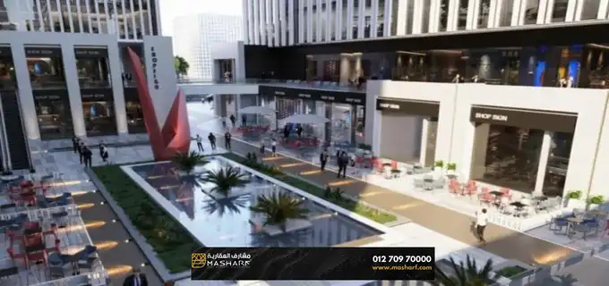 محل تجاري 39 متر في العاصمه الاداريه