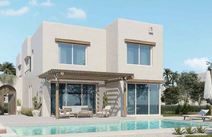 تاون هاوس متشطب بفيو علي البحر في هاسيندا ووترز